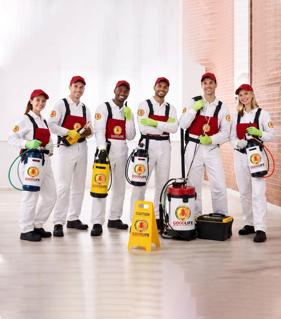 Professional pest control team in UAE providing pest control services in Dubai and across UAE