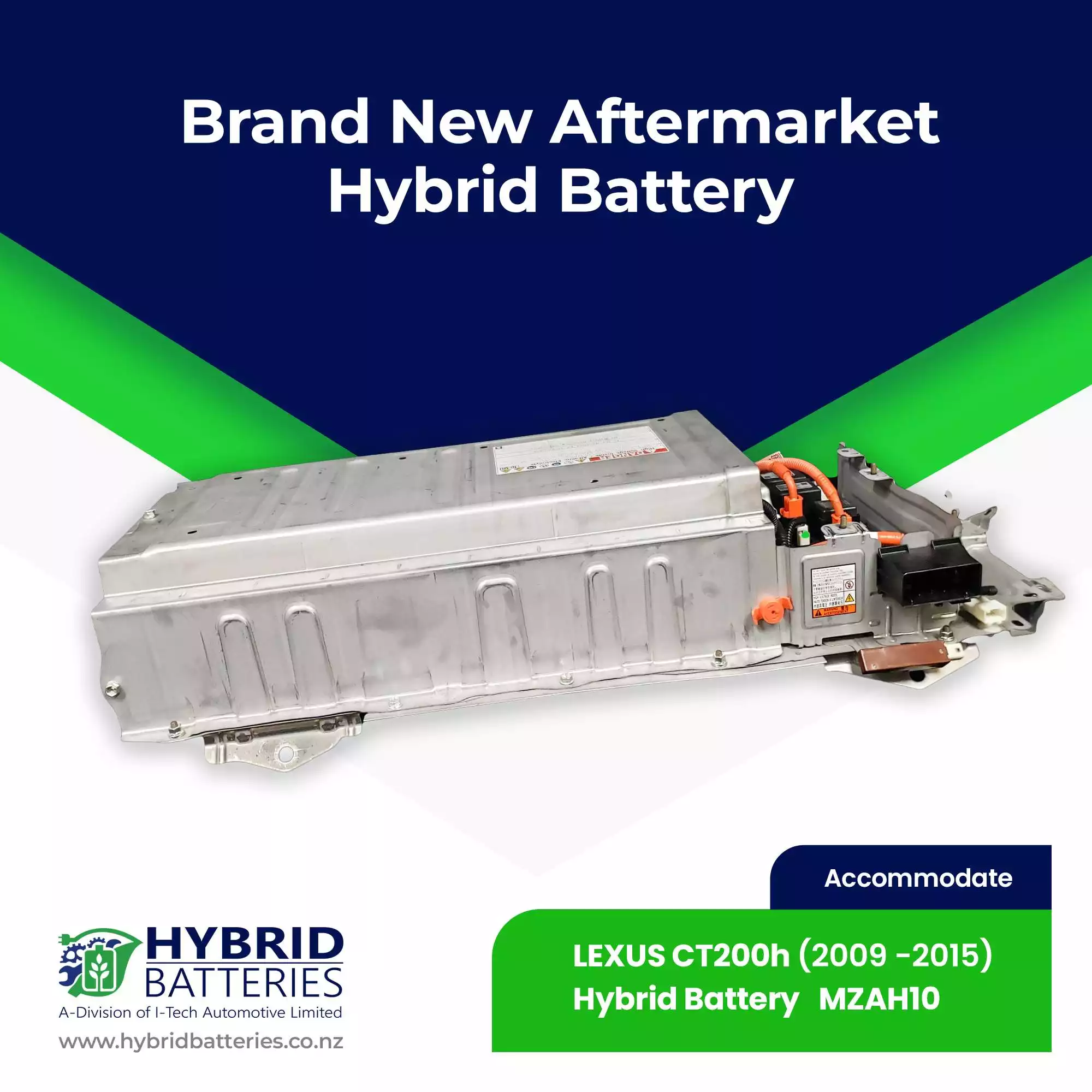 Compatible With LEXUS CT200h ZWA10 Brand New Aftermarket HV Battery (2009 -2015)