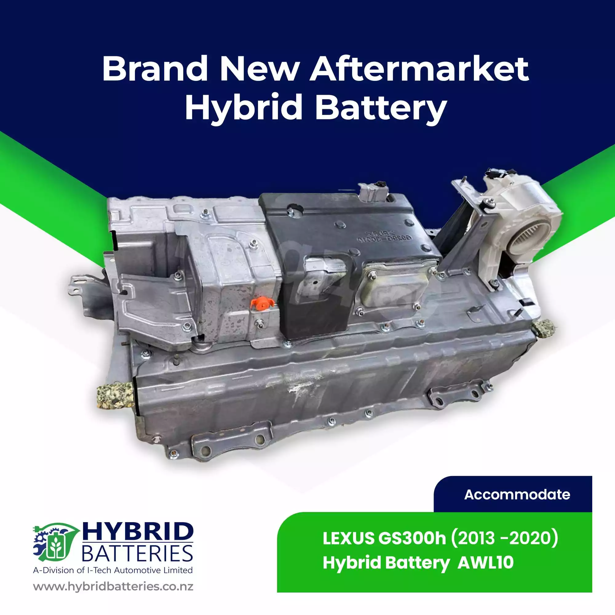Compatible With Lexus GS300h AWL10 Brand New Aftermarket HV Battery (2013 -2020)