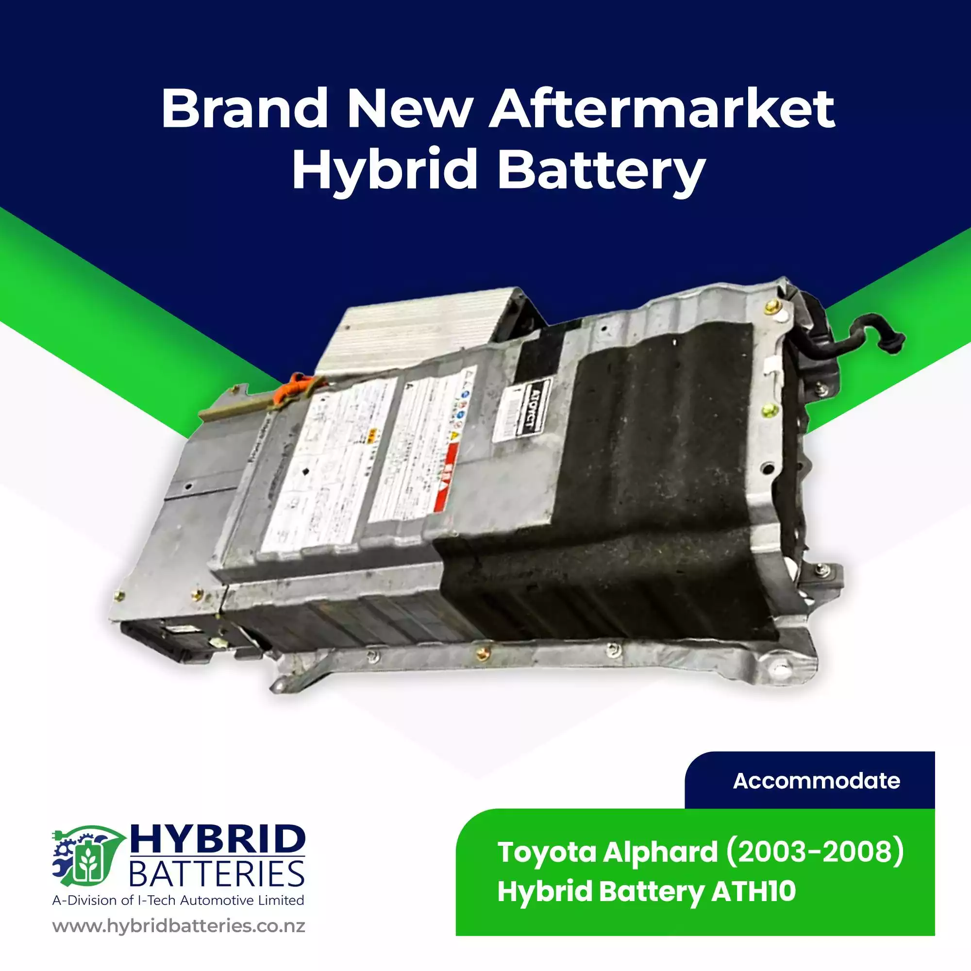 Compatible With Toyota Alphard Hybrid Battery ATH10 Brand New Aftermarket HV Battery (2003-2008)
