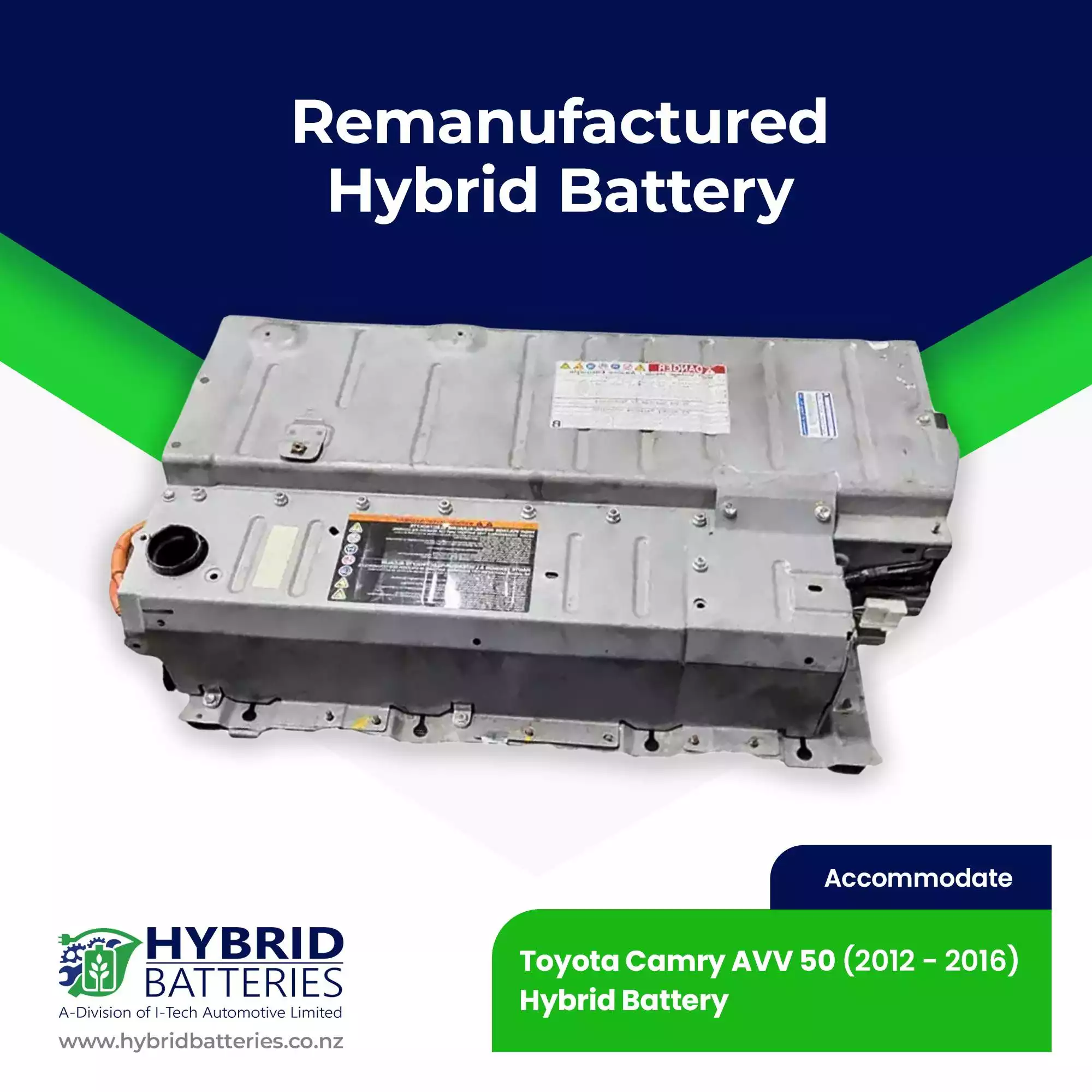 Compatible With Toyota Camry AVV 50 Hybrid Battery Remanufactured  (2012-2016 )