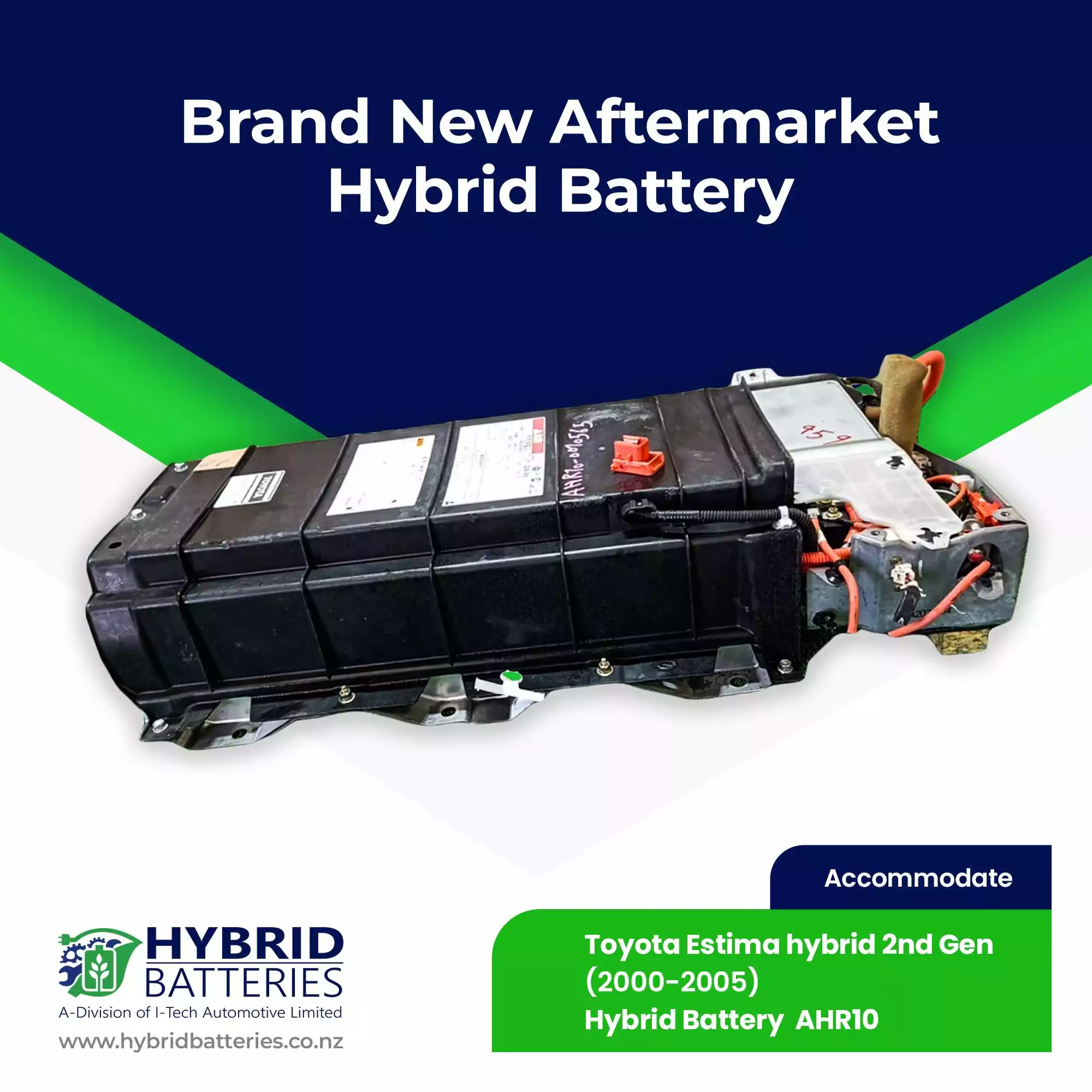 Compatible With Toyota Estima Hybrid 2ND GEN Hybrid Battery AHR10 New Hybrid Battery (2000-2005)