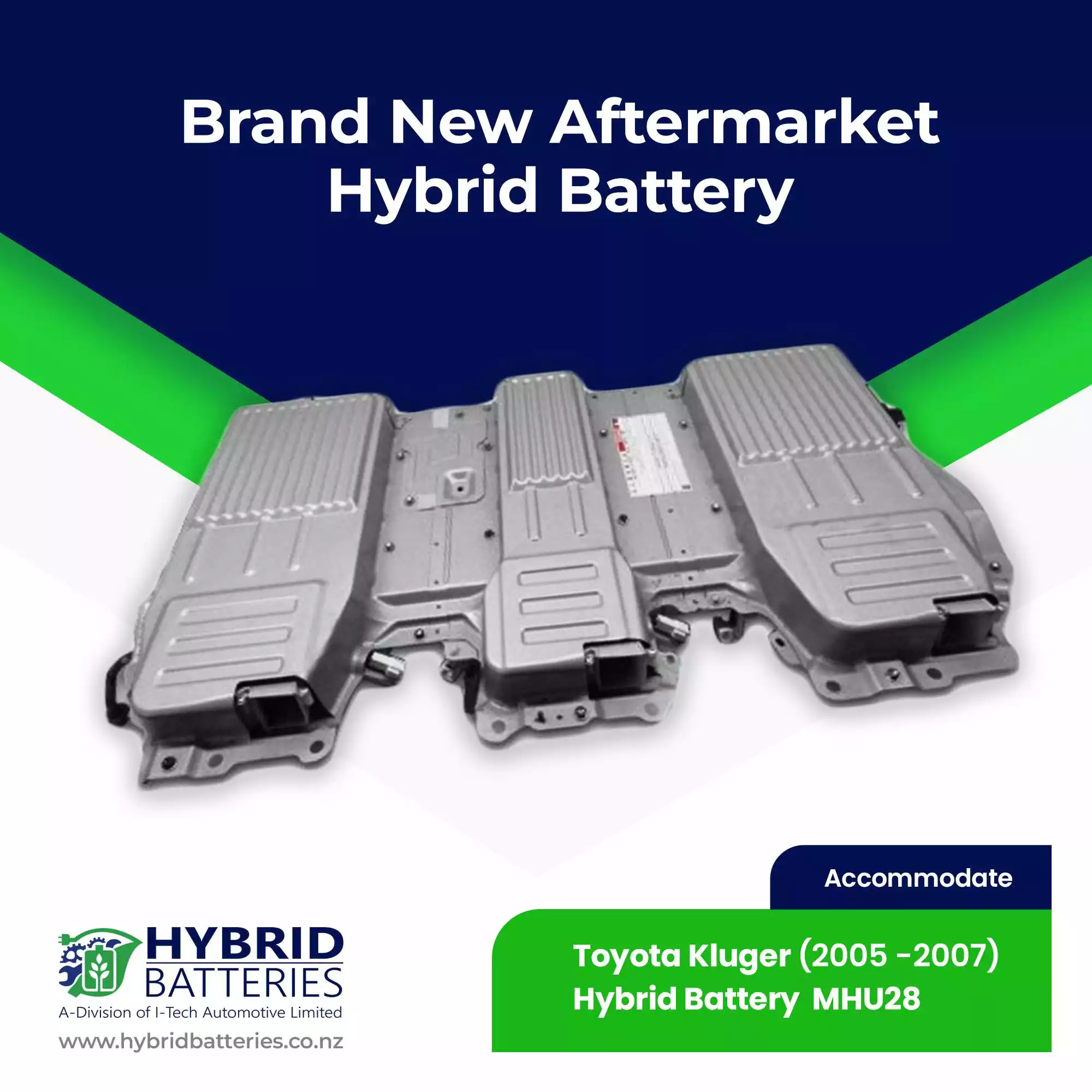 Compatible With Toyota Kluger MHU28 New Hybrid Battery (2005 -2007)
