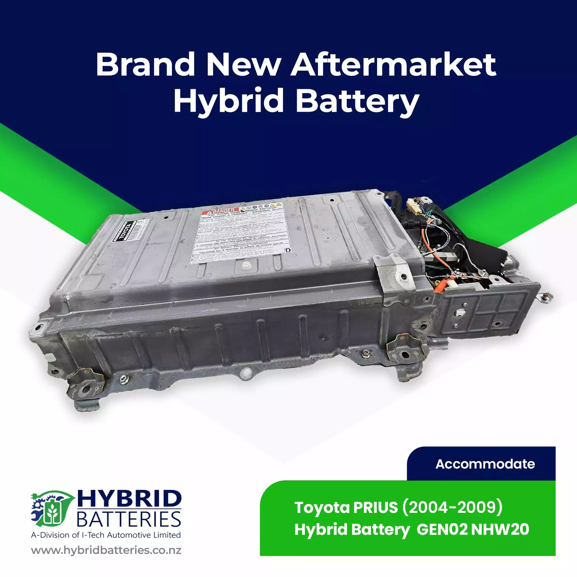 Compatible With Toyota PRIUS HYBRID BATTERY ZVW50, ZVW55 Brand New OEM Cells