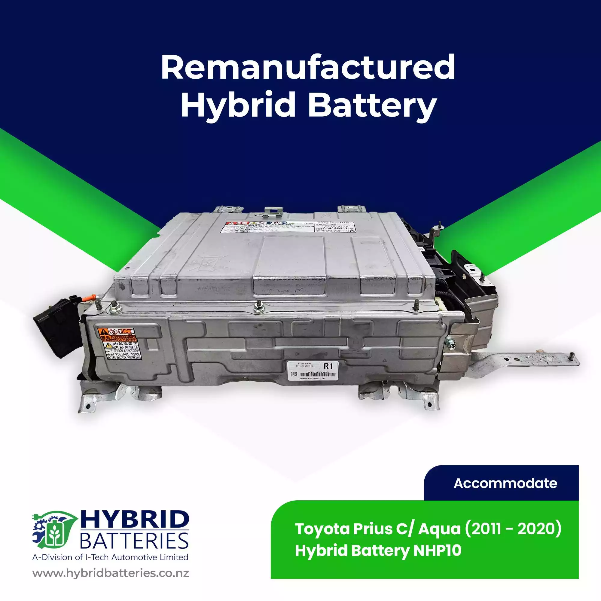 Compatible With Toyota esqure Hybrid Battery Remanufactured (2013 – onwards)
