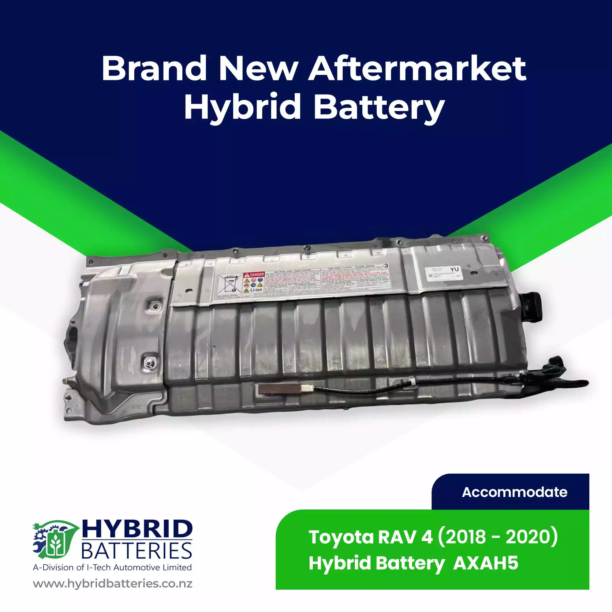 Compatible With Toyota RAV 4 AXAH5 Brand New Aftermarket HV Battery (2018-2022)
