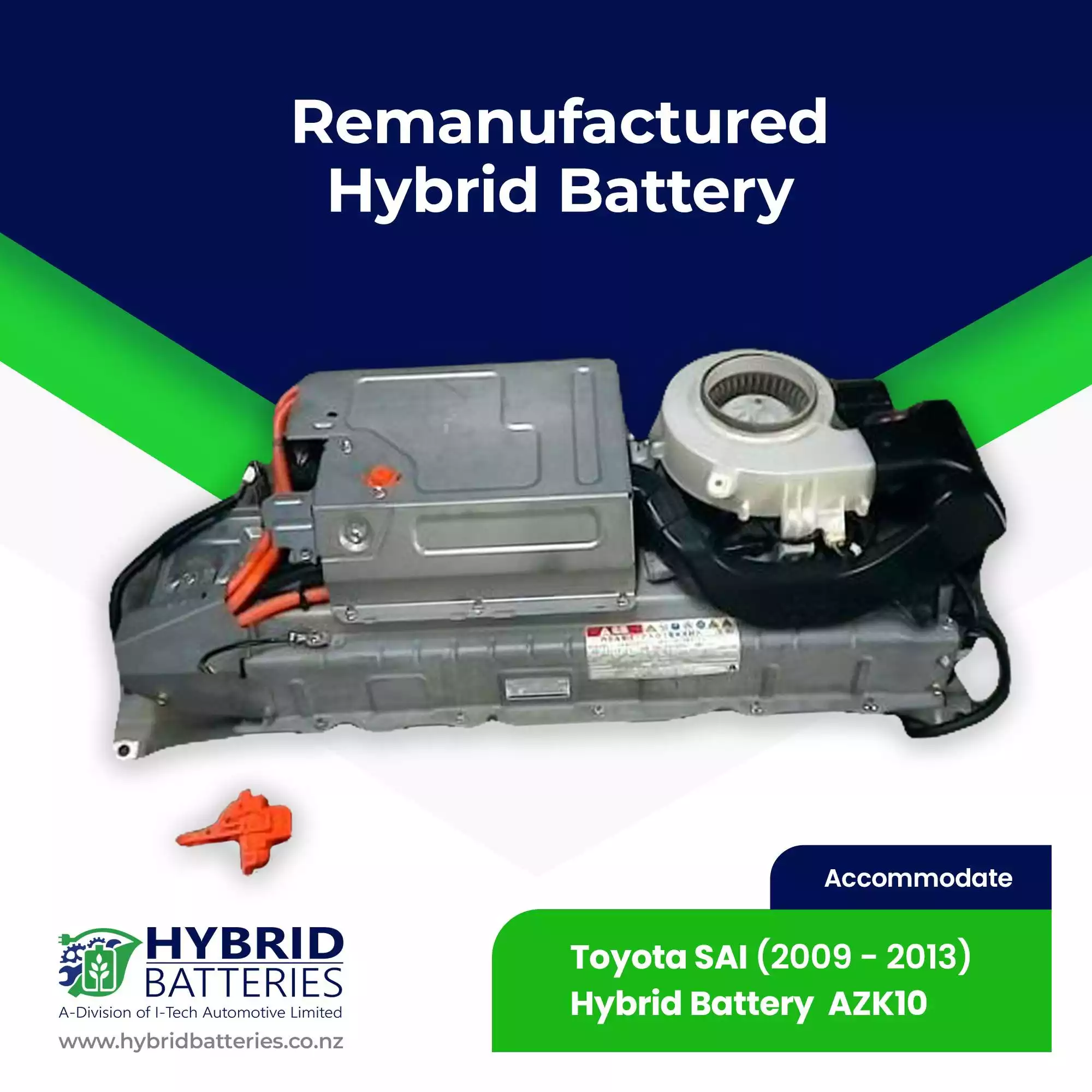 Compatible With Toyota SAI Hybrid Battery AZK10 Remanufactured (2009 -2013)