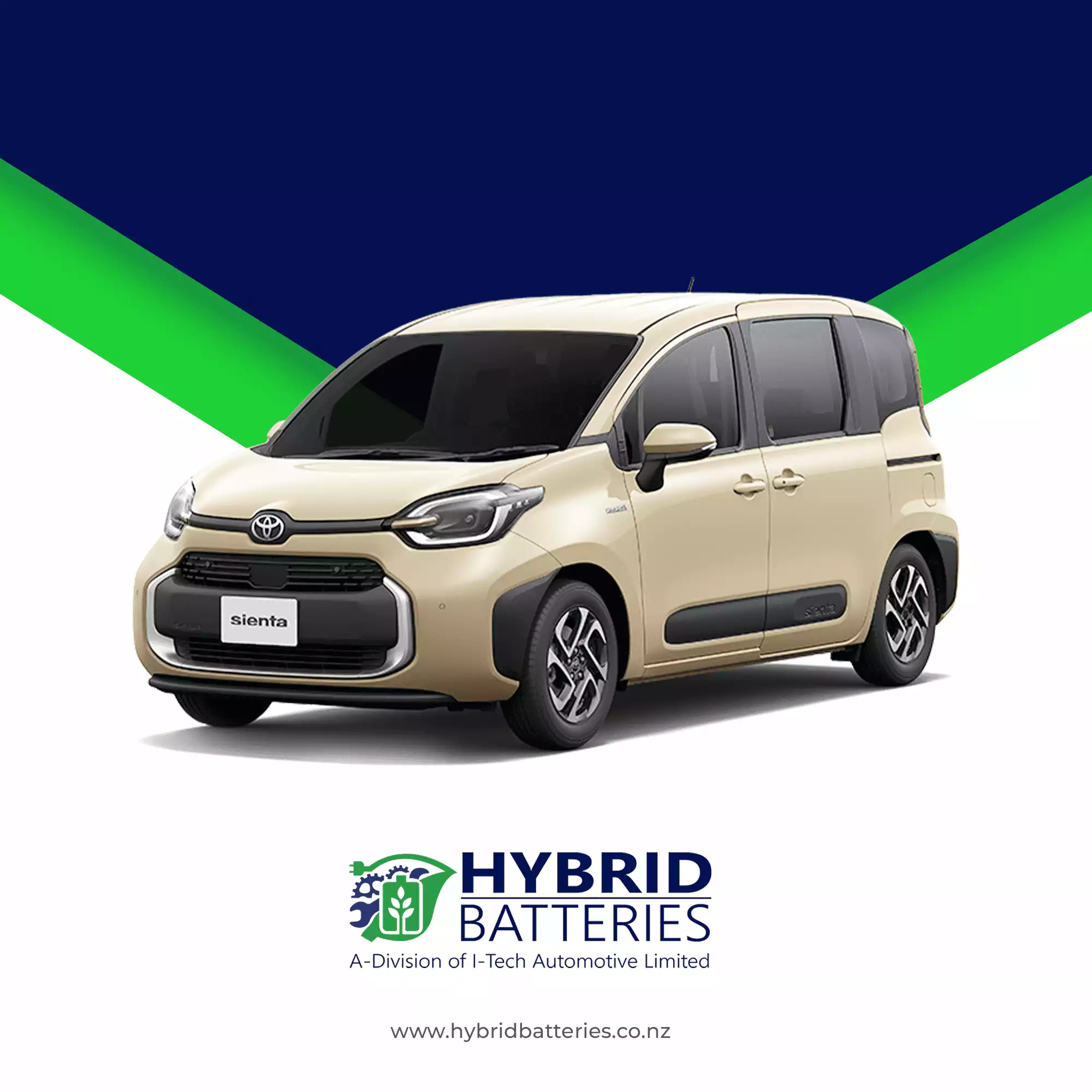 Compatible With Toyota Sienta NHP170 New Hybrid Battery (2015 -2023)